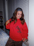Cheetah Script Delta Zeta Hoodie