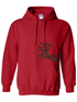 Cheetah Script Delta Delta Delta Hoodie