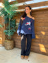 Star Burst Zeta Tau Alpha Crewneck