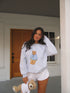 Teddy Bear Zeta Tau Alpha Crewneck