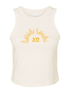Sunburst Crop Tank- Chi Omega
