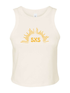 Sunburst Crop Tank- South by Sea
