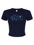 Under the Sea Crop Tee- Delta Phi Epsilon