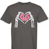 Skeleton Heart Delta Gamma T-Shirt