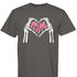 Skeleton Heart Phi Mu T-Shirt