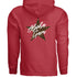 Star Cheetah Cursive Alpha Gamma Delta Hoodie