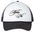 Cursive Alpha Phi Black Trucker Hat