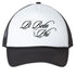 Cursive Pi Beta Phi Black Trucker Hat