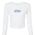 Mountain Alpha Sigma Tau Crop Long Sleeve