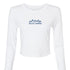 Mountain Delta Gamma Crop Long Sleeve