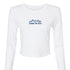 Mountain Gamma Phi Beta Crop Long Sleeve
