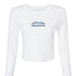 Mountain Sigma Delta Tau Crop Long Sleeve