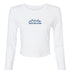 Mountain Theta Phi Alpha Crop Long Sleeve