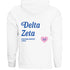 Simple Heart Hoodie - Delta Zeta
