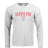 Simple Snowflake Long Sleeve- Alpha Phi