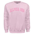 Pink Gingham Sweatshirt- Alpha Sigma Alpha