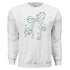 Lucky Bow Sweatshirt- Alpha Chi Omega
