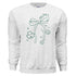 Lucky Bow Sweatshirt- Alpha Delta Pi