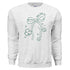 Lucky Bow Sweatshirt- Alpha Sigma Tau