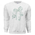 Lucky Bow Sweatshirt- Chi Omega