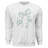 Lucky Bow Sweatshirt- Delta Zeta