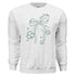 Lucky Bow Sweatshirt- Theta Phi Alpha