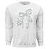 Lucky Bow Sweatshirt- Zeta Tau Alpha