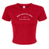 Motto Crop Tee- Alpha Gamma Delta