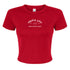 Motto Crop Tee- Alpha Phi