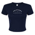 Motto Crop Tee- Delta Phi Epsilon