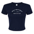Motto Crop Tee- Sigma Sigma Sigma