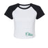 Ohio Scripted Raglan Crop Tee