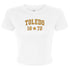 Toledo Varsity Crop Tee