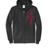 San Diego State Scripted Zip-Up Hoodie
