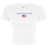 Gingham Flag Crop Tee- Alpha Epsilon Phi