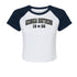 Georgia Southern Varsity Crop Raglan Tee