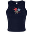 USA Patches Crop Tank- South by Sea