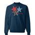 USA Patches Sweatshirt - Alpha Chi Omega
