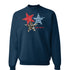 USA Patches Sweatshirt - Alpha Delta Pi