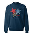 USA Patches Sweatshirt - Chi Omega