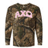 Camo Long Sleeve- Alpha Chi Omega