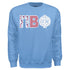 Patchwork Sweatshirt- Pi Beta Phi