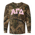 Camo Long-Sleeve- Alpha Gamma Delta