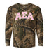 Camo Long Sleeve- Alpha Sigma Alpha