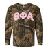 Camo Long Sleeve- Theta Phi Alpha