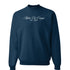 Elegant Script Sweatshirt- Alpha Chi Omega