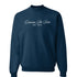 Elegant Script Sweatshirt- Gamma Phi Beta