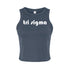 Retro Name Crop Tank - Sigma Sigma Sigma