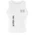Minimalist Stacked Cropped Tank- Alpha Sigma Alpha