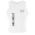 Minimalist Stacked Cropped Tank- Sigma Delta Tau